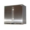 Rhino Stainless Steel 2 Door All Stainless Steel Bar Fridge