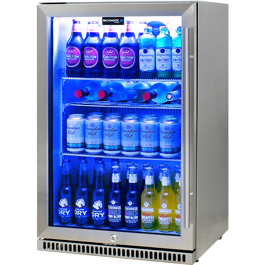 Schmick Stainless Outdoor Bar Drinks Fridge Model SK118L-SS