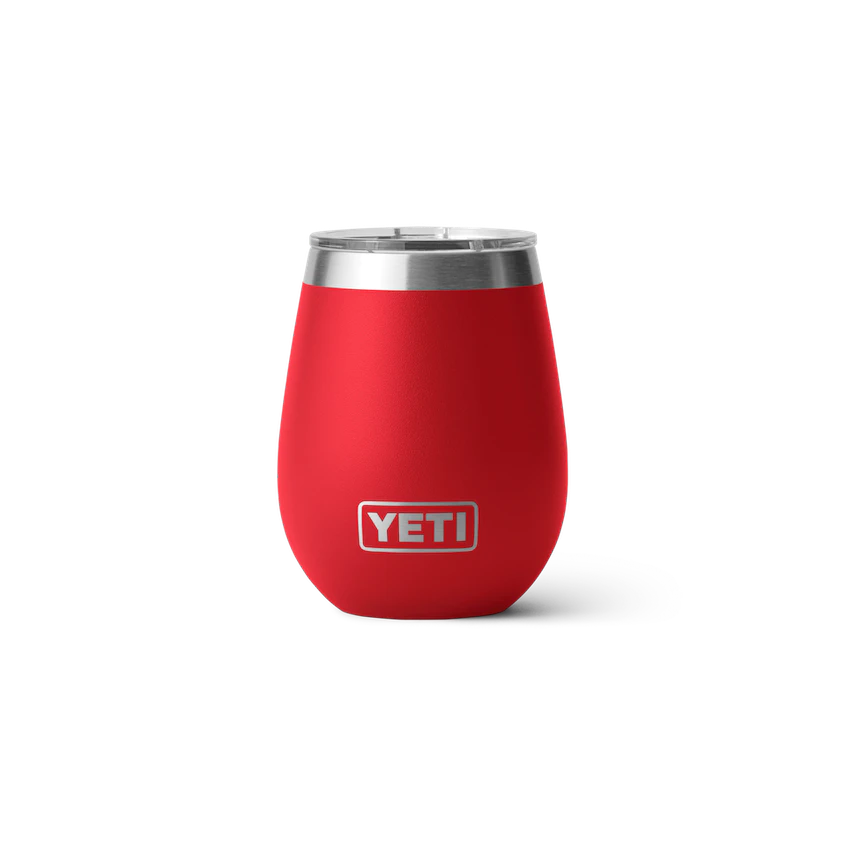 Yeti Rambler 10 oz Wine Tumbler Rescue Red