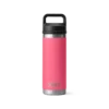Yeti Rambler 18 oz Bottle with Chug Cap Tropical Pink