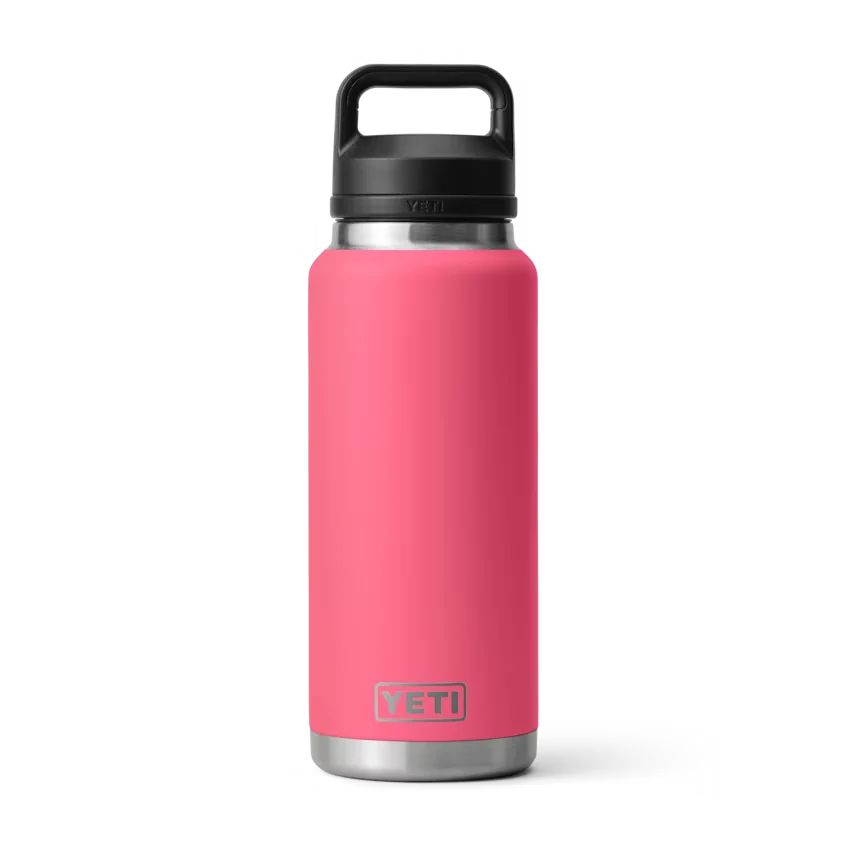 Yeti Rambler 36 oz Bottle with Chug Cap Tropical Pink