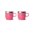Yeti Rambler 6 oz Stackable Mugs 2pk Tropical Pink