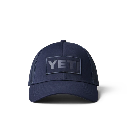 Yeti Patch Trucker Hat Navy on Navy