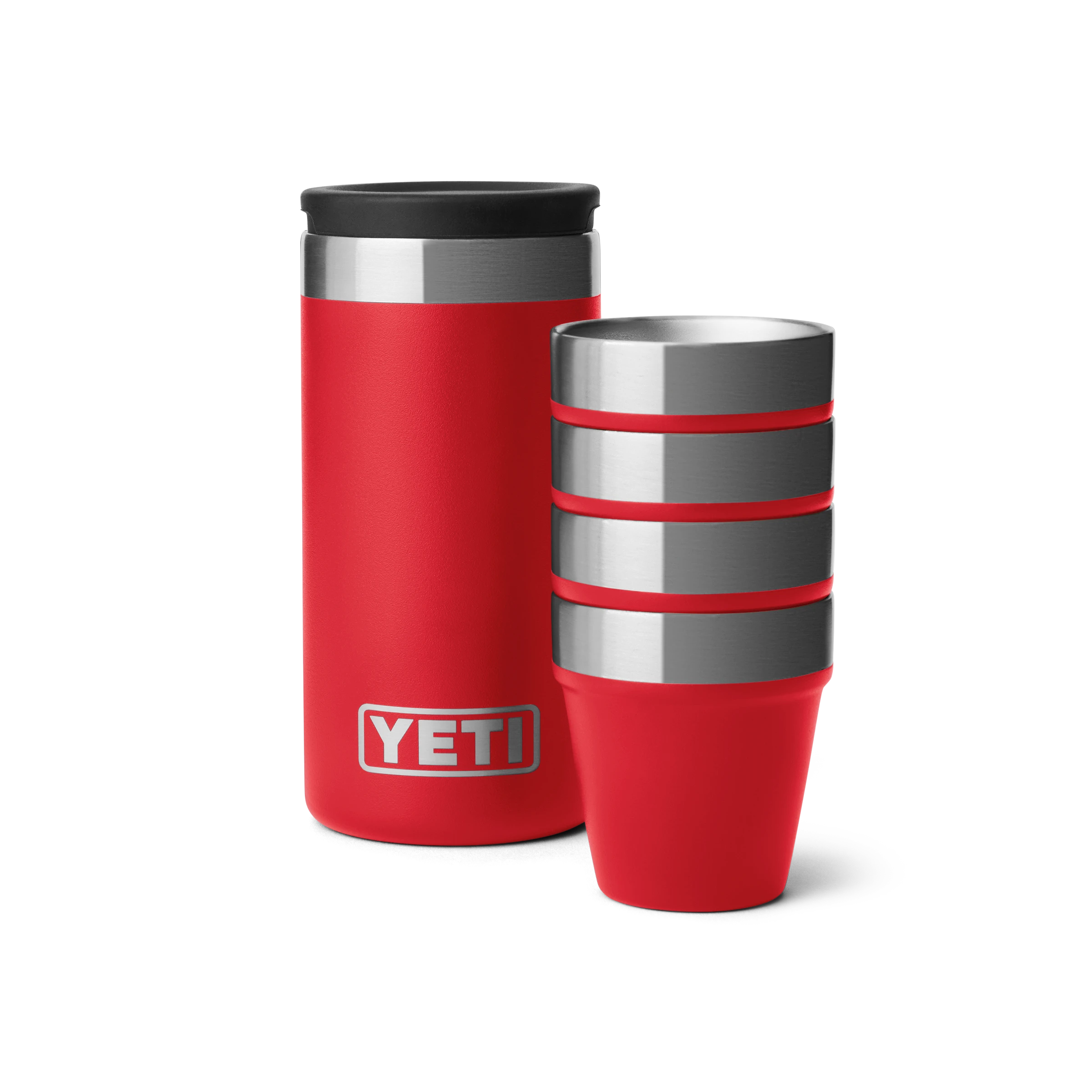 Yeti Shot Glasses Rescue Red