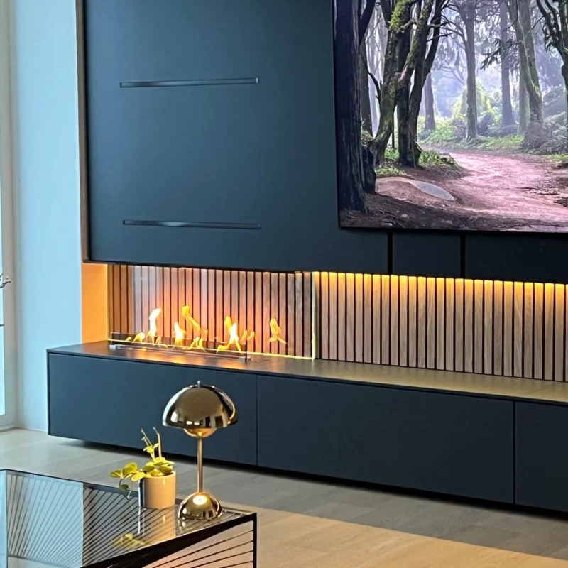 Decoflame Net Zero Emission F3 Fireplace Insert - 620mm - 1120mm