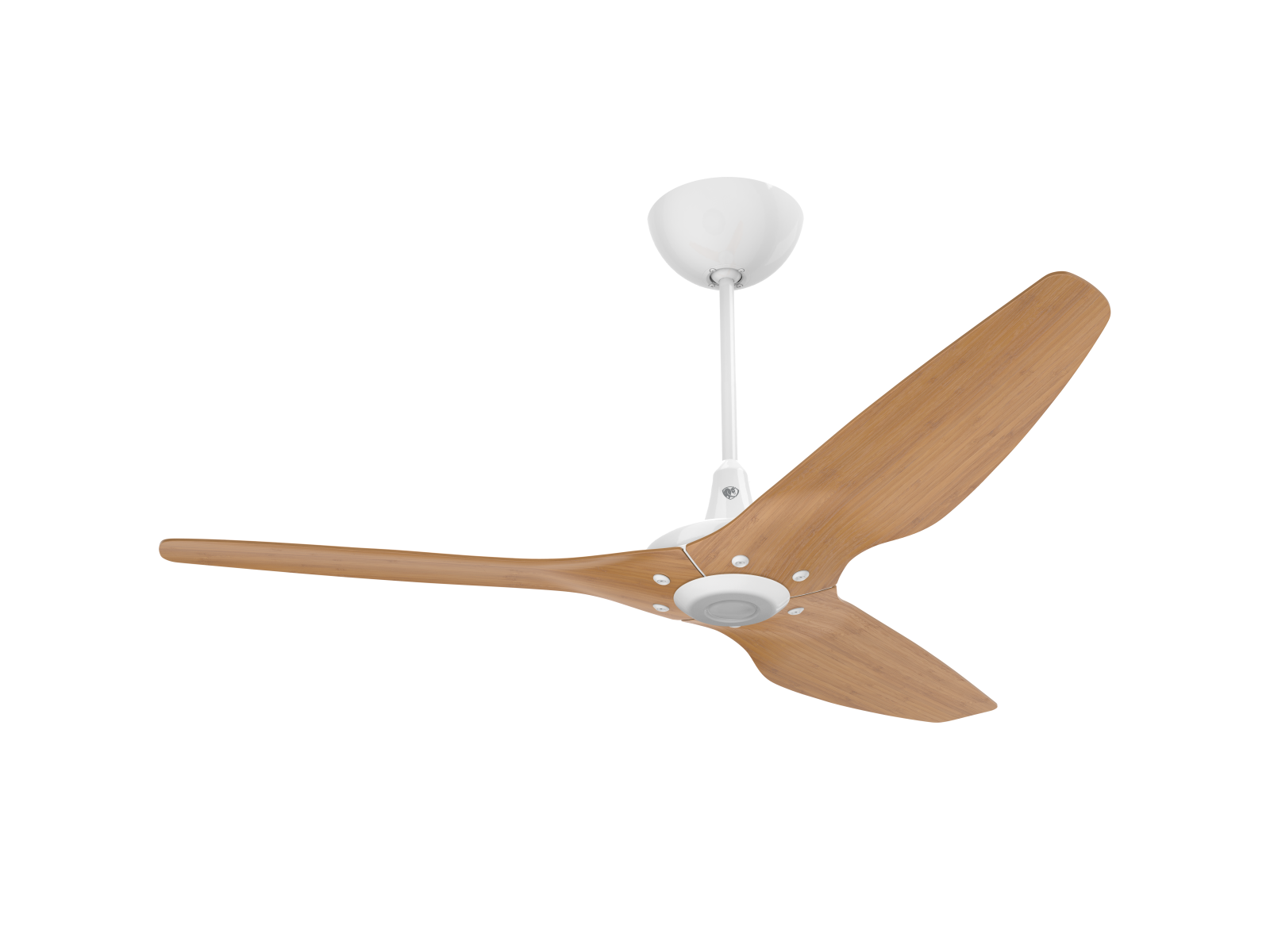Big Ass Fans Haiku 152cm Universal Mount White Natural Bamboo