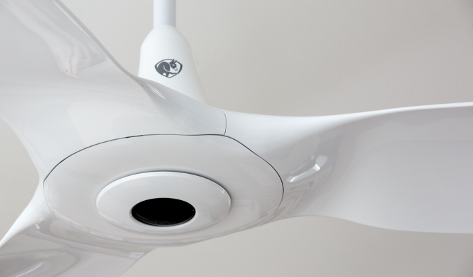 Big Ass Fans Haiku I Universal Mount White