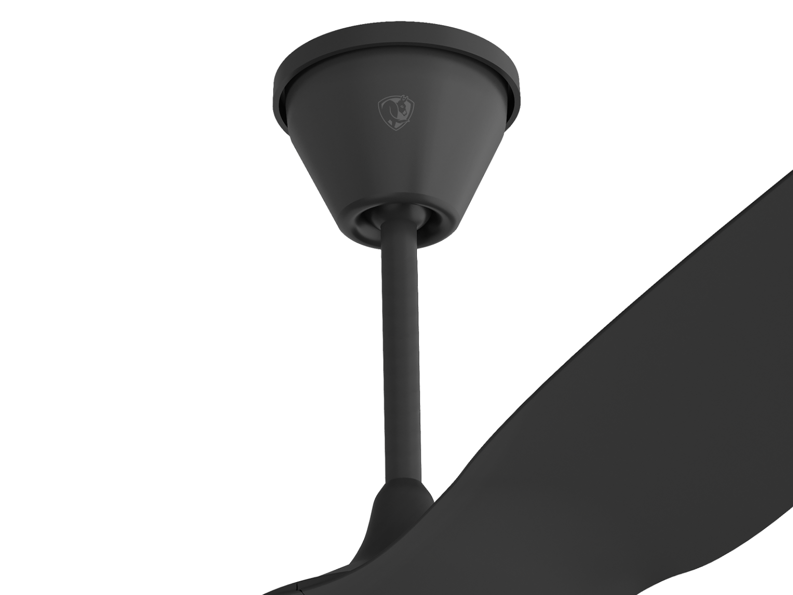 Big Ass Fans Haiku Coastal Downrod Black