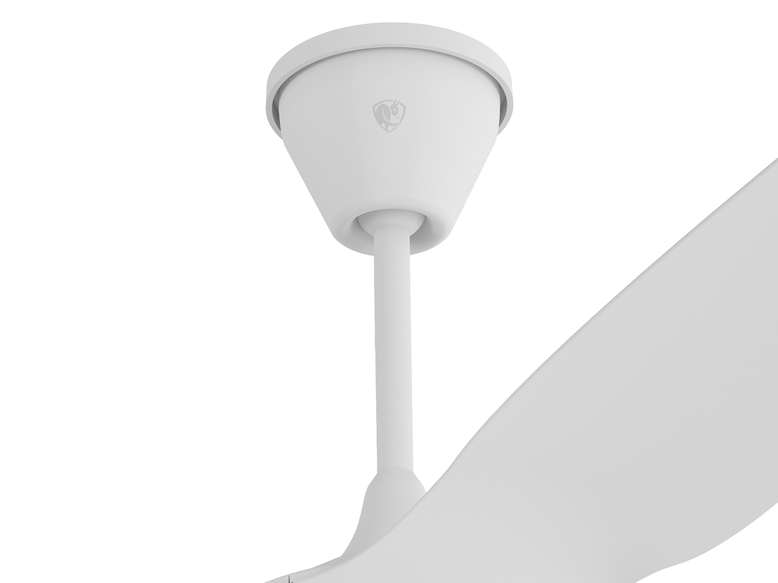 Big Ass Fans Haiku Coastal Downrod White