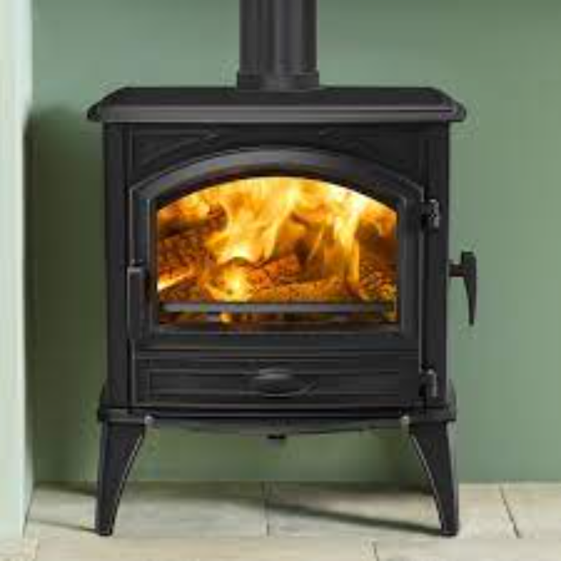 Dovre - Wood Heater - Free Standing - 640WD - Black - 7.1kW - up to 200m2