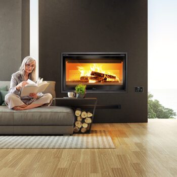 Lacunza - Loire 1000 Inbuilt - Wood Fireplace