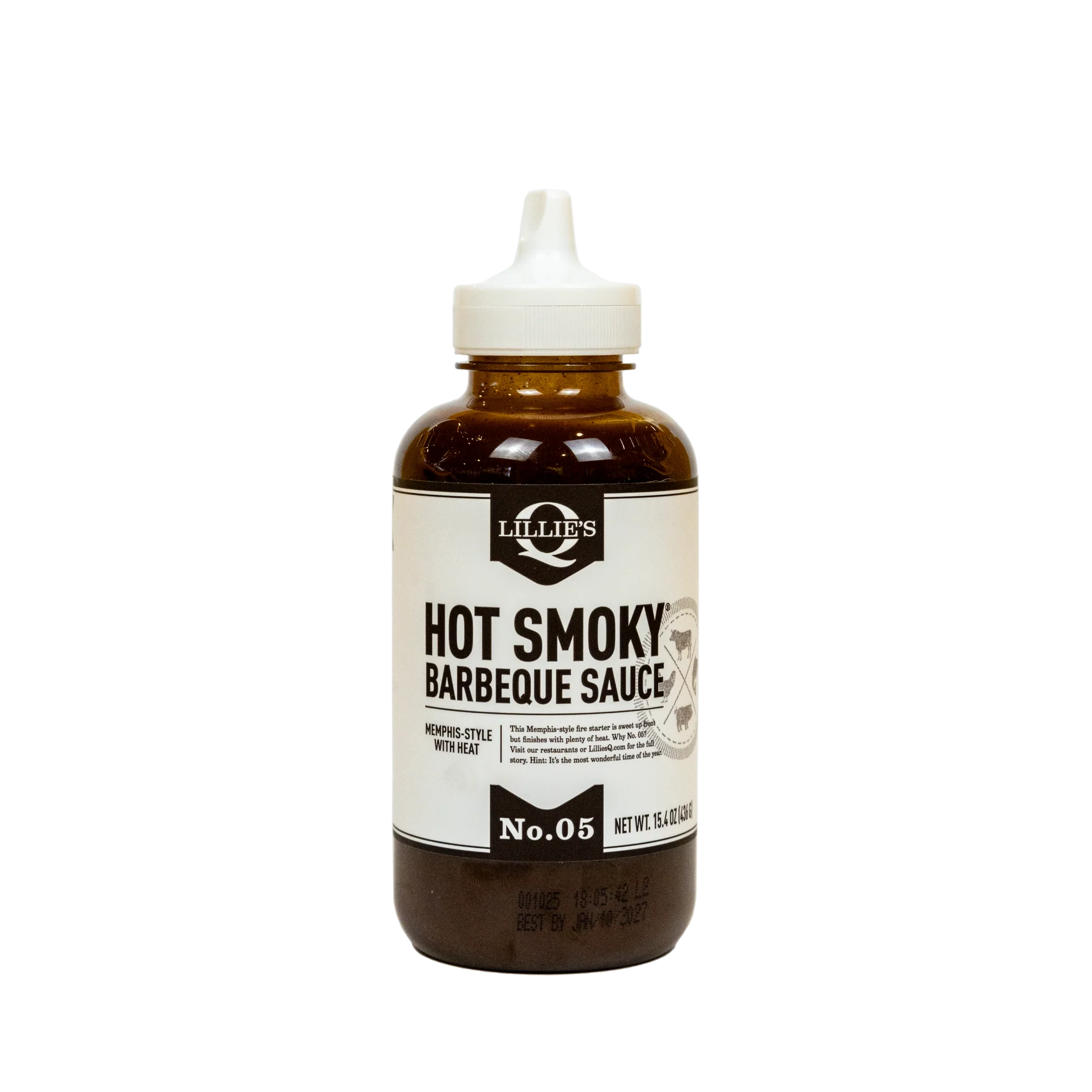 Lillies Q Hot Smoky BBQ Sauce