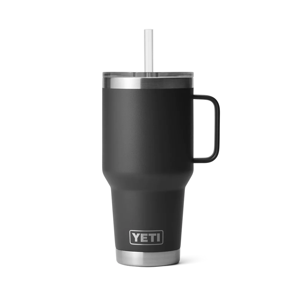 Yeti Rambler 35 oz Straw Mug Black