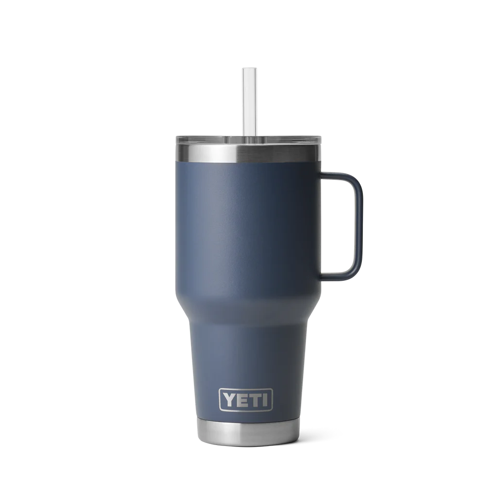 Yeti Rambler 35 oz Straw Mug Navy