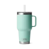 Yeti Rambler 35 oz Straw Mug Seafoam