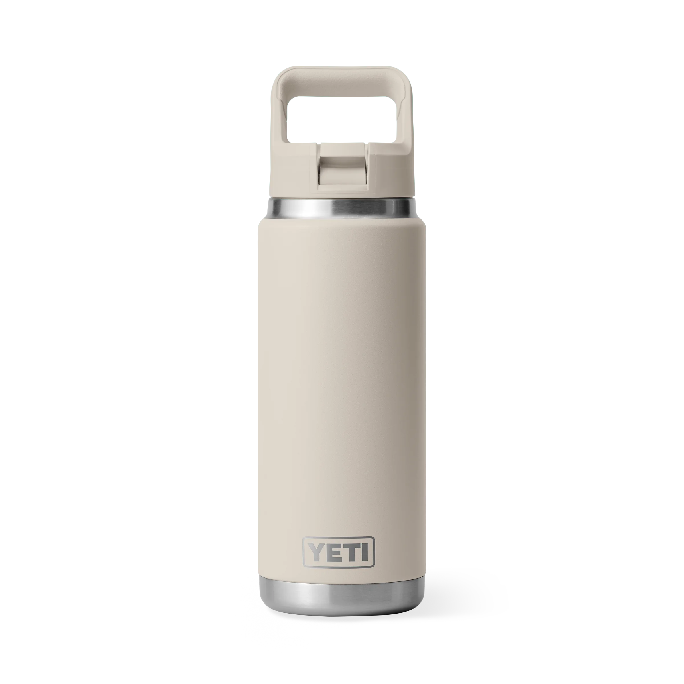Yeti Rambler Bottle with straw cap 26 oz Cape Taupe