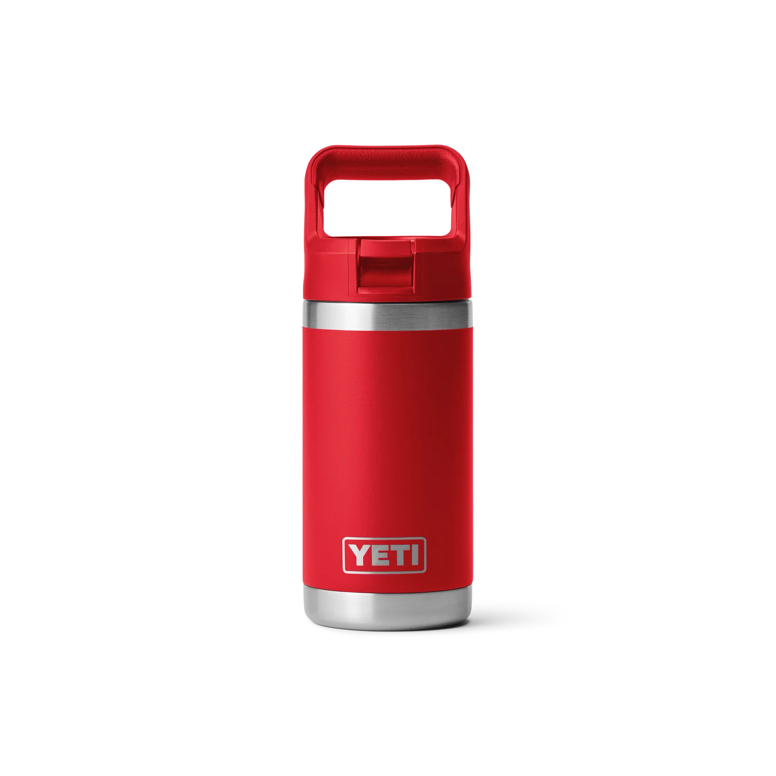 Yeti Rambler 12 oz Junior Kids Insulated Bottle Rescue Red