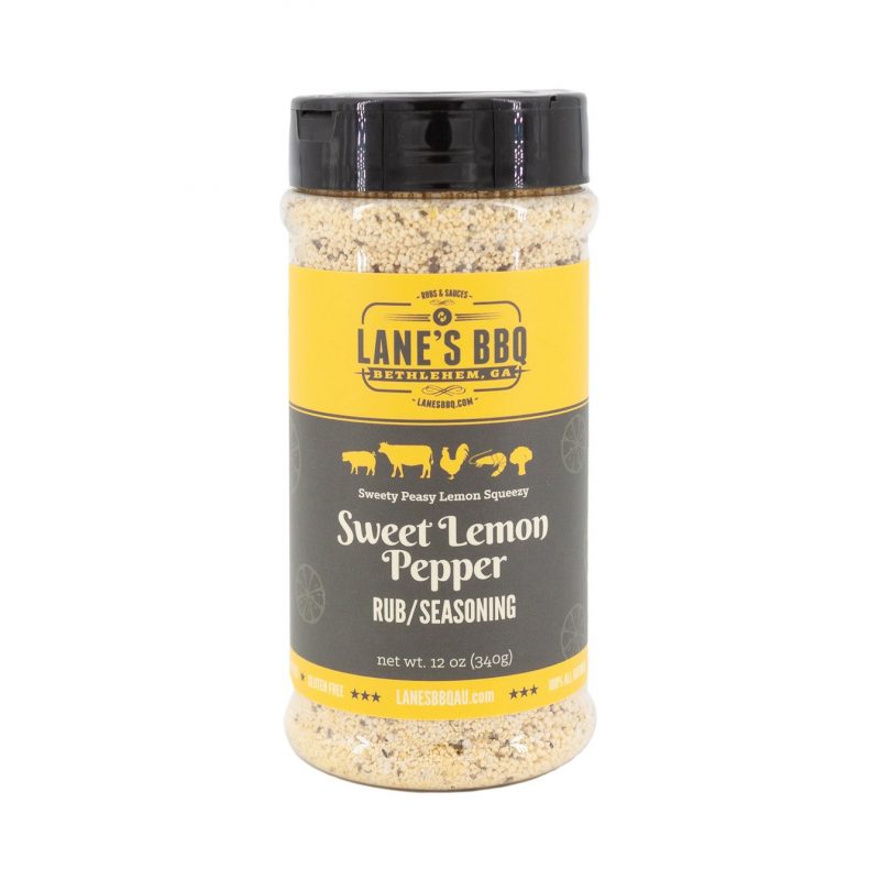 Lane's BBQ - Sweet Lemon Pepper Rub 340g