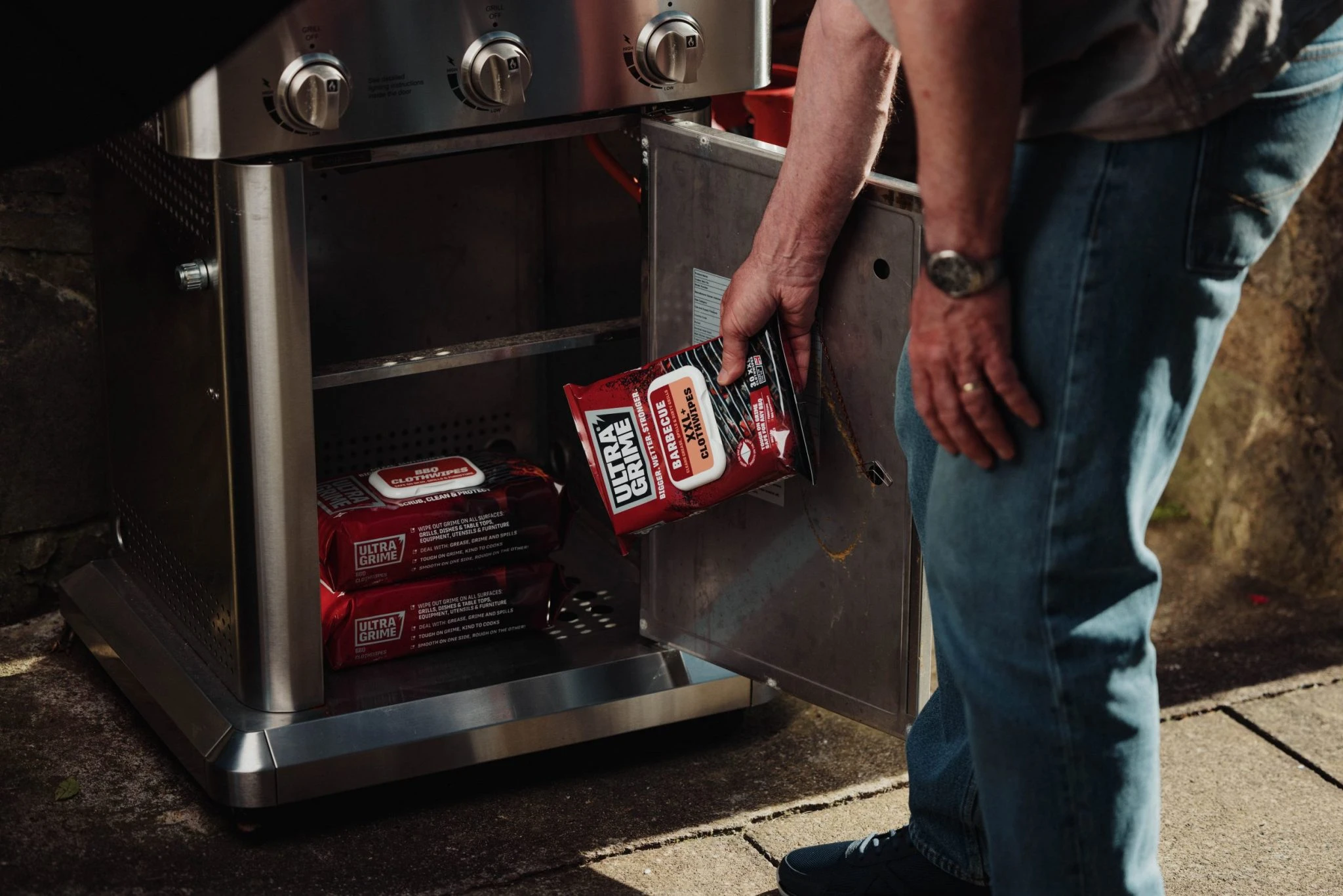 Ultragrime Life BBQ Clothwipes 30 pack