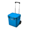 Yeti Roadie 48 Wheeled Hard Cooler Big Wave Blue