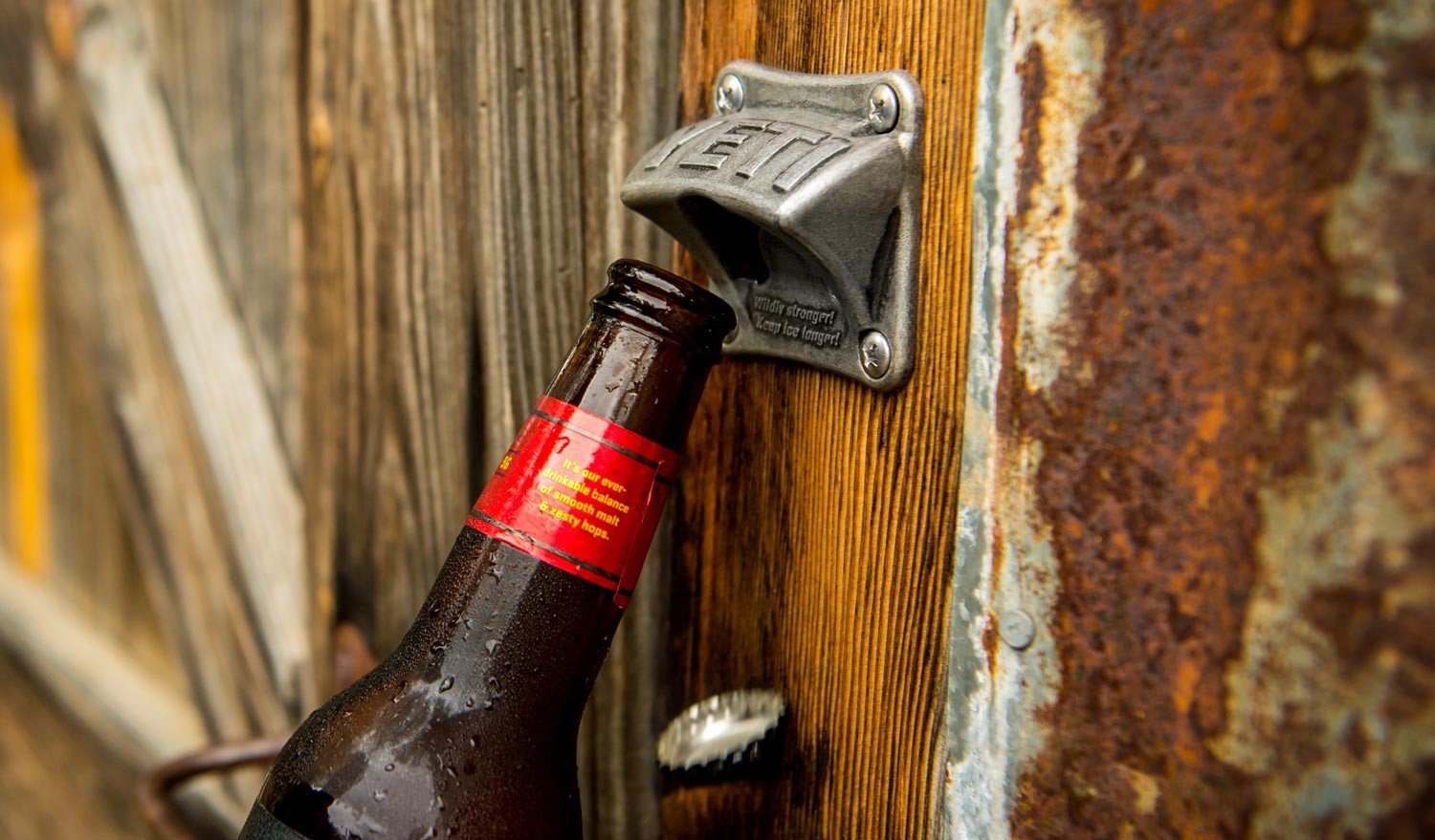 Yeti - Bottle Opener - Wall Mounted